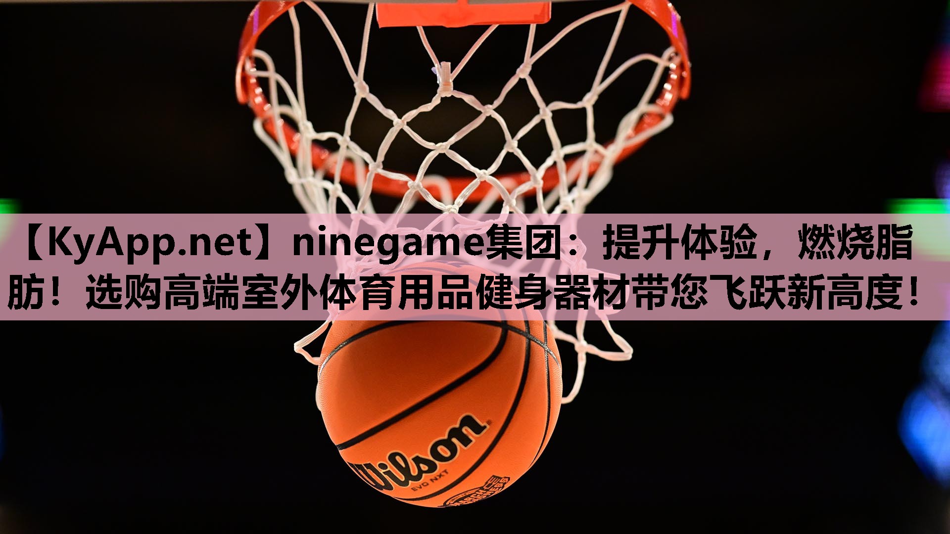 ninegame集团：提升体验，燃烧脂肪！选购高端室外体育用品健身器材带您飞跃新高度！